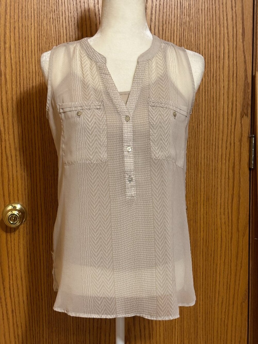 Adapt 9 Petite Small two Piece Blouse
